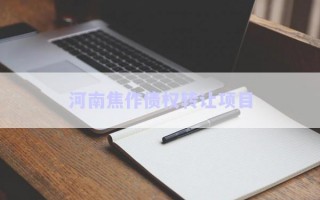 河南焦作債權(quán)轉(zhuǎn)讓項(xiàng)目